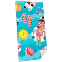 Gabby's Dollhouse Strandtuch Gabbys Dollhouse Badetuch Strandtuch 70x140 cm 100% Baumwolle