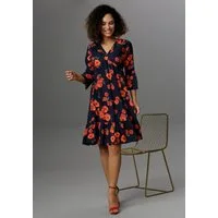 Aniston CASUAL Tunikakleid mit Klatschmohn-Blumen bedruckt