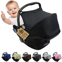 BambiniWelt by Rafael K. Babyschale Sonnenverdeck für Babyschale kompatibel mit Maxi Cosi Cabrio-Fix + GP, ab: 0+, bis: 14 Monate