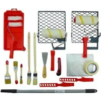 ROTIX Farbroller ROTIX Farbroller-Set 20-teilig für Anstrich von Wand und Decke (20-St)