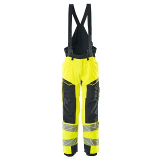 MASCOT Winterhose ACCELERATE SAFE Hi-vis Gelb / Schwarzblau XL - 19090-449-17010-XL