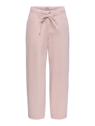 ONLY - ONLGIANNA-SILLA MW ST BELT PANT PNT NOOS Rose Smoke - Gr. - 32