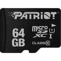 LX Series 64 GB microSDXC, Speicherkarte schwarz, UHS-I U1, Class 10