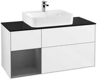Villeroy & Boch Waschtischunterschrank Finion F16 1200x603x501mm WT mittig, F162GKGF F162GKGF
