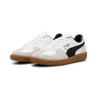 PUMA Sneaker "PALERMO LTH" mit Obermaterial aus Leder, mit Overlays aus Wildleder