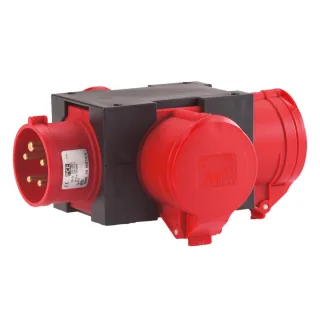 HEDI Kompakter Drehstrom-Verteiler, 400V/16A-Ausführung - 97002