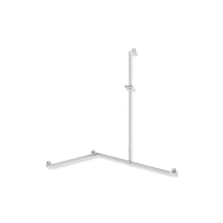 Hewi System 900 Duschhandlauf 900.35.33540 1250 x 1185 x 765 mm, Ausführung links
