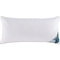 Haeussling 3-Kammer-Kopfkissen Kuscheltraum, Kissen mit Hausstaub- & Milbenbarriere, Füllung: Außenkammern mit 60% Daunen, 40% Federn, Innenkammer: 100% Federn, Bezug: 100% Baumwolle, Seitenschläfer, Bauchschläfer, Rückenschläfer, Kopfkissen 40x80 cm