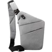 nsihing Schultertasche Herren Sport Umhängetasche Outdoor Diebstahlsichere Tasche, Crossbody Verstellbare Umhängetasche für Reisen Wandern
