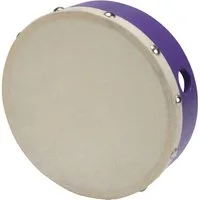 GICO Spielzeug-Musikinstrument Tamburin Handtrommel für Kinder D: 15 cm aus Holz - 3835