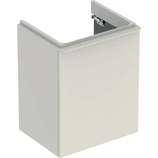 Geberit Smyle Square Unterschrank für Handwaschbecken, m. 1 Tür li 49,2x61,7x40,6cm, sand-grau, 5003 500364JL1