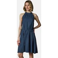 Ragwear A-Linien-Kleid Angylee Print YOUMODO Leichtes Sommerkleid mit Neckholder und Bindegürtel