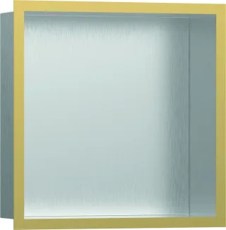 Hansgrohe XtraStoris Individual Wandnische mit Designrahmen 300x300x100mm BST/PGO, 56097990 56097990
