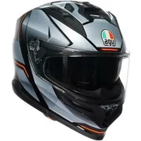 AGV Motorradhelm K7 Jaeger Helm, vorbereitet für Kommunikationssystem,integriertes Sonnenvisier
