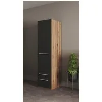 priess Kleiderschrank Schrank Garderobe Wäscheschrank Barcelona in 5 Breiten viel Stauraum, geräumige Schubkästen, mit Spiegel, MADE IN GERMANY