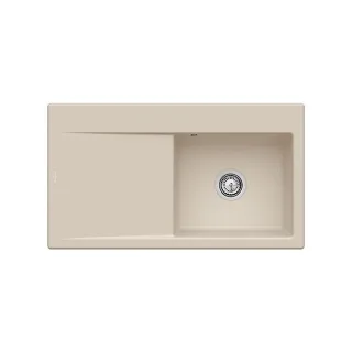 Villeroy und Boch Subway Style 50 Spüle 335100AM Spülbecken rechts, 900 x 510 mm, almond CeramicPlus