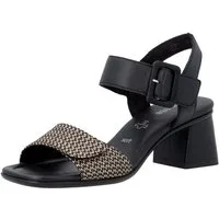 Remonte Sandalette Sommerschuh, Blockabsatz mit praktischem Klettverschluss