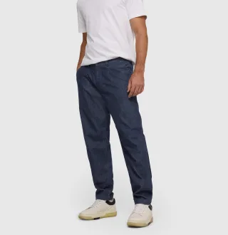 MAC - MAC JEANS - Dean Pleat, Nettle Denim blau - Gr. - 30