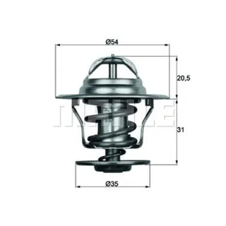 Mahle Thermostat mit Dichtung Audi Seat VW Wartburg