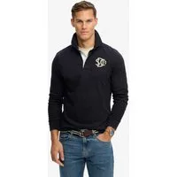 Superdry Langarmshirt VINTAGE ATHLETIC RUGBY Baumwolle, relaxed fit