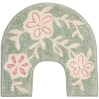 Next Badematte Toilettenmatte aus Baumwolle mit floralem Muster, Baumwolle