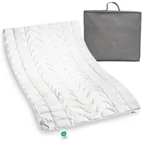 Sympathica Naturhaarbettdecke Sommerbett 100% Kamelhaar Bettdecke Sommerdecke Kamelhaardecke 135x200, Füllung: 100% Kamelhaar, Bezug: 100% Baumwolle, veredelt mit Aloe Vera
