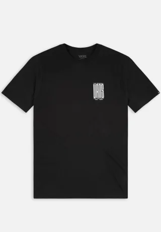 VANS MN STRETCHED SS T Shirt Schwarz