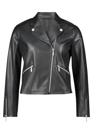 Betty Barclay - Bikerjacke schwarz - Gr. - 46