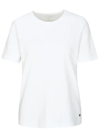 CLARINA - Ganzjahres NOS Rdh.-Shirt,1/2 100 weiss - Gr. - 42