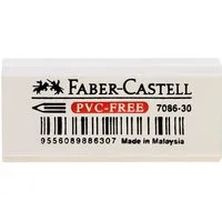 Faber-Castell Radiergummi FABER-CASTELL Kunststoff-Radierer 7086-30