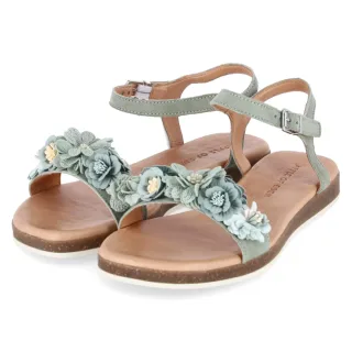 Apple of Eden Sandalen ISA - Gr. 38 - Grün - Rauleder