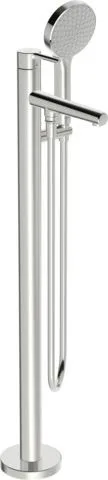 Hansa Wannenarmatur Bodenmontage HANSAVANTIS Style 5483 Ausld. 209 mm chr 54832007