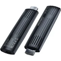 Orbsmart Nano Wireless HDMI Sender & Empfänger Set für TV, Beamer, PC & Laptop HDMI-Adapter HDMI zu HDMI, Transmitter, 1080p Full HD, 30m Reichweite, Plug & Play