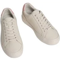 Calvin Klein VULC LACE UP LTH MIX Plateausneaker Casual-Schnürschuh, Freizeitsneaker mit CK-Logo