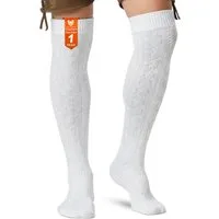 German Wear Trachtensocken GW250- 1xPaar AMZ Lange Trachtensocken Strümpfe Socken 70cm