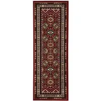 OTTO home Läufer Diantha, rechteckig, Höhe: 7 mm, Orient-Optik, mit Bordüre, Läufer, Brücke, Kurzflor, elegant