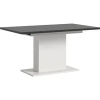 Home affaire Esstisch Motus, ausziehbar 150 -190 cm, inklusive 40 cm Einlegeplatte (Set, 1-St), Säulengestell mit Bodenplatte, Tisch, Küchentisch, Esszimmer, Küche