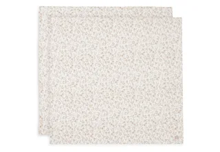 Jollein Spucktuch Hydrophill 115x115cm Bloomy, 2-Pack