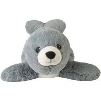 Warmies® Wärmekissen Warmies Wärmetier Seehund Kuscheltier Mikrowelle/Ofen, (Wärmekuscheltier)