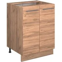 Vicco Unterschrank Fame-Line, Goldkraft Eiche/Goldkraft Eiche, 60 cm ohne Arbeitsplatte (1-St)