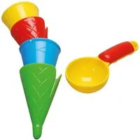 GOWI Sandform-Set Eiscreme, (5-tlg)