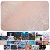 Sanilo Badematte mit Motiv, viele schöne Badteppiche zur Auswahl, rutschhemmend beschichtet, waschbar, schnelltrocknend, Polyester, rechteckig, sehr weich, hochwertig & modern, 50 x 80 cm oder 70 x 110 cm