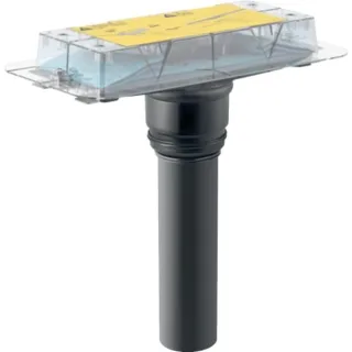 Geberit Rohbauset, zu Duschrinnen CleanLine, stockwerksdurchdringende Installation, 154153001 154153001