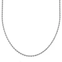 Firetti Kette ohne Anhänger Schmuck Geschenk Silber 925 Halsschmuck Halskette Kordelkette, Made in Germany