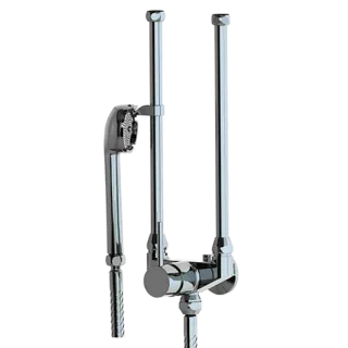 KWC Einhebel Wandbatterie ND-Brause, 1/2, chromeline 114.81 Z 286