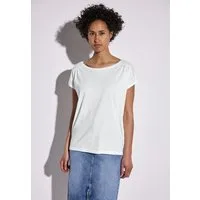 STREET ONE T-Shirt mit Seitlichen Einschlitzen am Saum