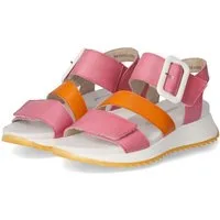 Rieker Rieker W2950-31 Damen Glattleder pink Sandalette