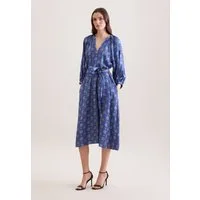 seidensticker Sommerkleid 3/4 V-Neck Druck