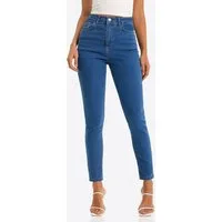 Imily Bela Slim-fit-Jeans Damen Skinny Jeans (Packung, 1-tlg., 1per-Pack) mit Taschen