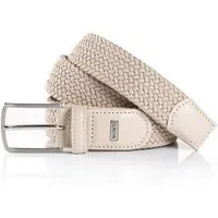 MONTI Flechtgürtel HAMBURG 3,5 cm breit, Elastischer Flechtgürtel, Casual-Business-Sportiv